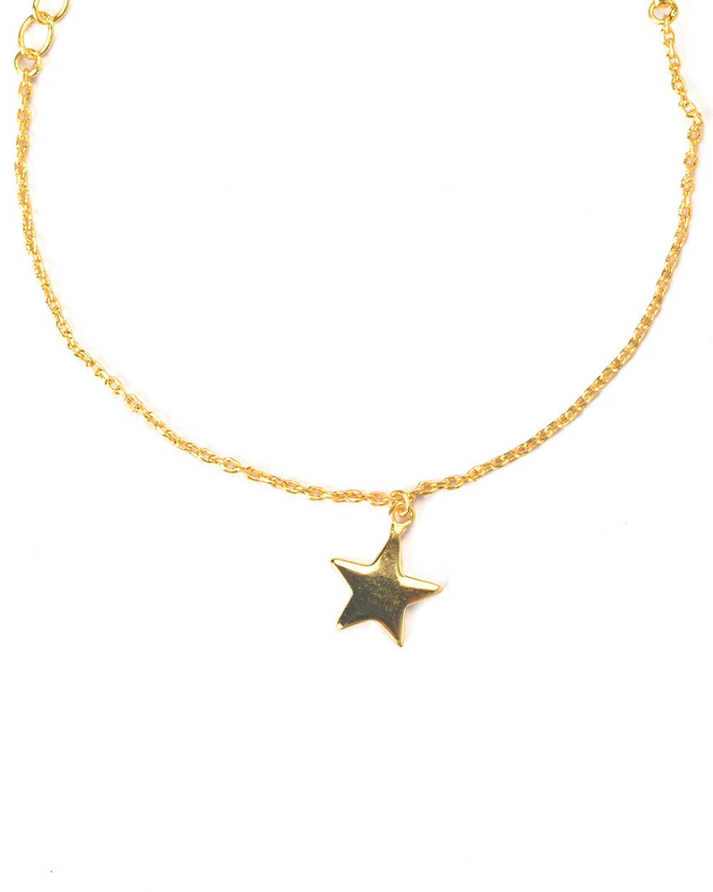 Golden Star Charm Bracelet