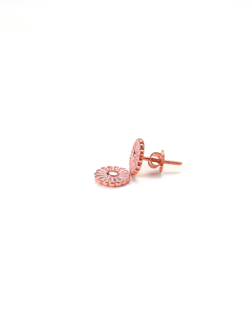 Rose Petal Charms Studs